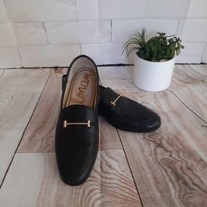 Sam Edelman Loafers - Black Leather Sz 7